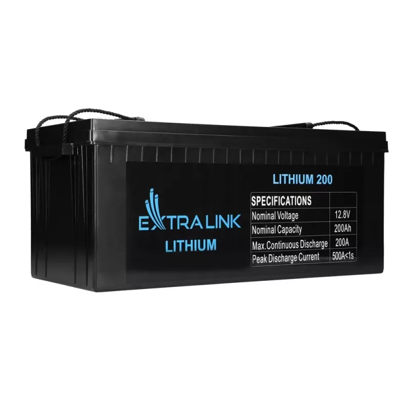 Extralink EX.30479 batería recargable industrial de litio-hierro-fosfato (LiFePO4), 12,8 V, 200 Ah