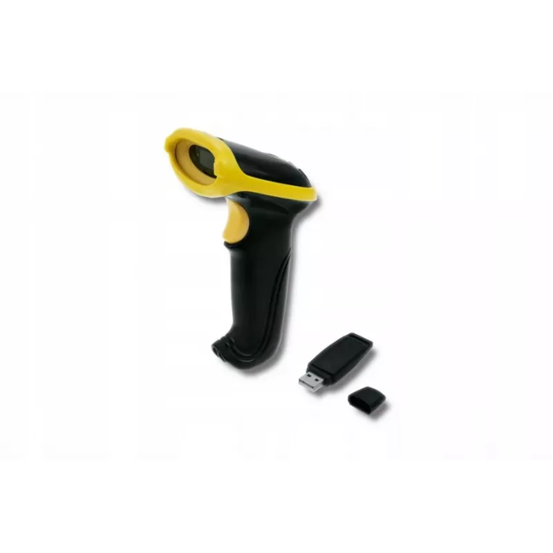 Lector de códigos de barras láser inalámbrico Qoltec 50862 1D | 2.4GHz