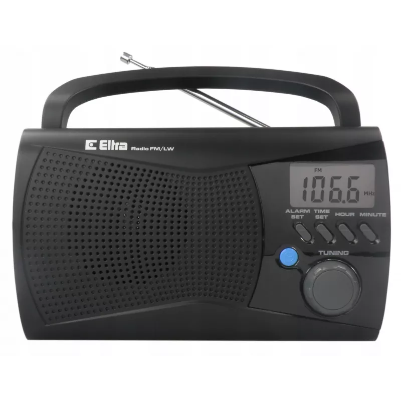 Eltra Kinga 2 Radio portátil, negro