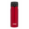 Botella térmica NOVEEN TB825 400 ml – recipiente isotérmico de acero inoxidable, rojo