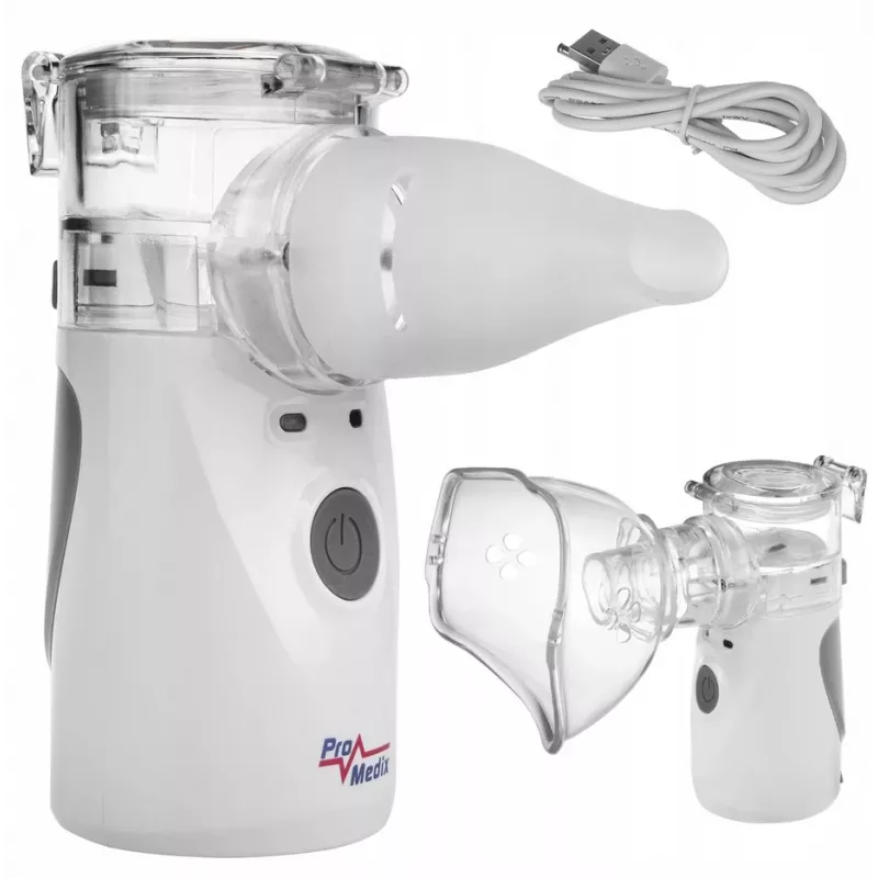 Nebulizador Mesh portátil ProMedix PR-835 nebulizador USB, nebulizador portátil a batería
