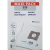 Bolsas aspirador PHILIPS CONCEPT SENCOR ZANUSSI P15 maxi KM-P15-MX (12 uds.)