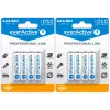 Pack de pilas recargables AAA NiMH everActive EVHRL03-1050 1,2 V — 4 uds., 1050 mAh