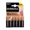 Pack de pilas Duracell Basic AA / LR6 — 6 unidades (alcalinas)