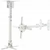 Soporte de techo para proyector 45-76 cm P-107W blanco 15 kg