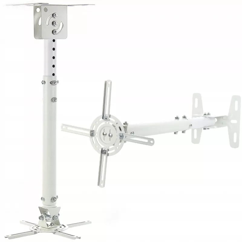 Soporte de techo para proyector 45-76 cm P-107W blanco 15 kg