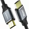 Cable HDMI Unitek C138W 2 m — HDMI 2.1, 48 Gbit/s, 4K/120Hz, HDR10 y Dolby Vision, ARC, conectores dorados