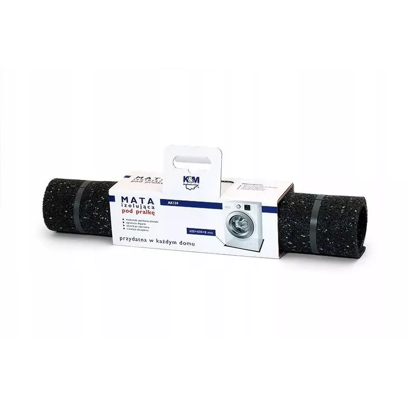 Alfombrilla antivibración km AK159 — resistente diseño antideslizante, modelo AK159