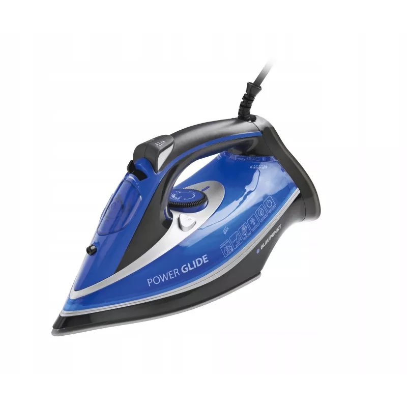 Plancha Blaupunkt HSI401 plancha de vapor suela de acero inoxidable 2600 W azul, blanca