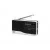 Radio Eltra modelo Asia White – radio portátil FM/AM, alimentación por red y pilas