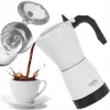 Camry | Cafetera eléctrica de moka | CR 4415w | 480 W | blanca