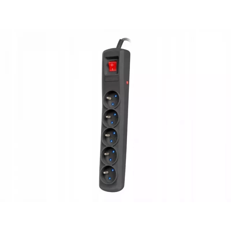 Regleta de enchufes ARMAC ARC5/15/CZ — 5 tomas, cable de 1,5 m, con toma de tierra, enchufe checo