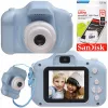 Cámara Denver KCA-1340BU para niños juguete juegos tarjeta 64GB