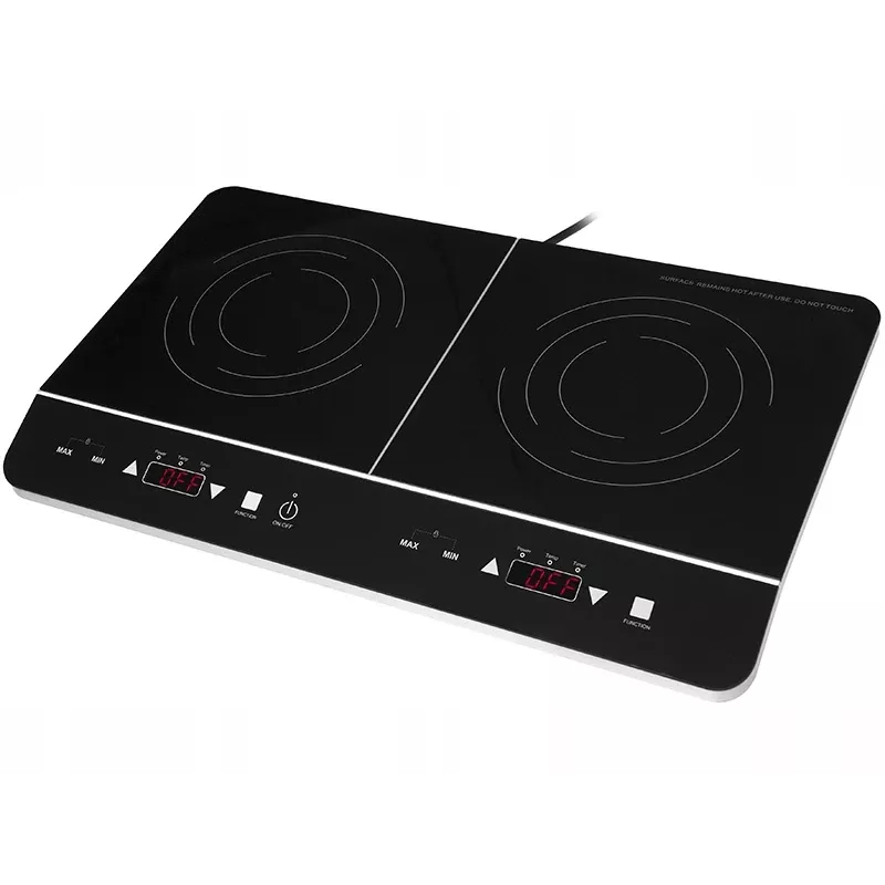 Placa de cocina Lafe DuoChef CIY002, 2 zonas de cocción, control táctil