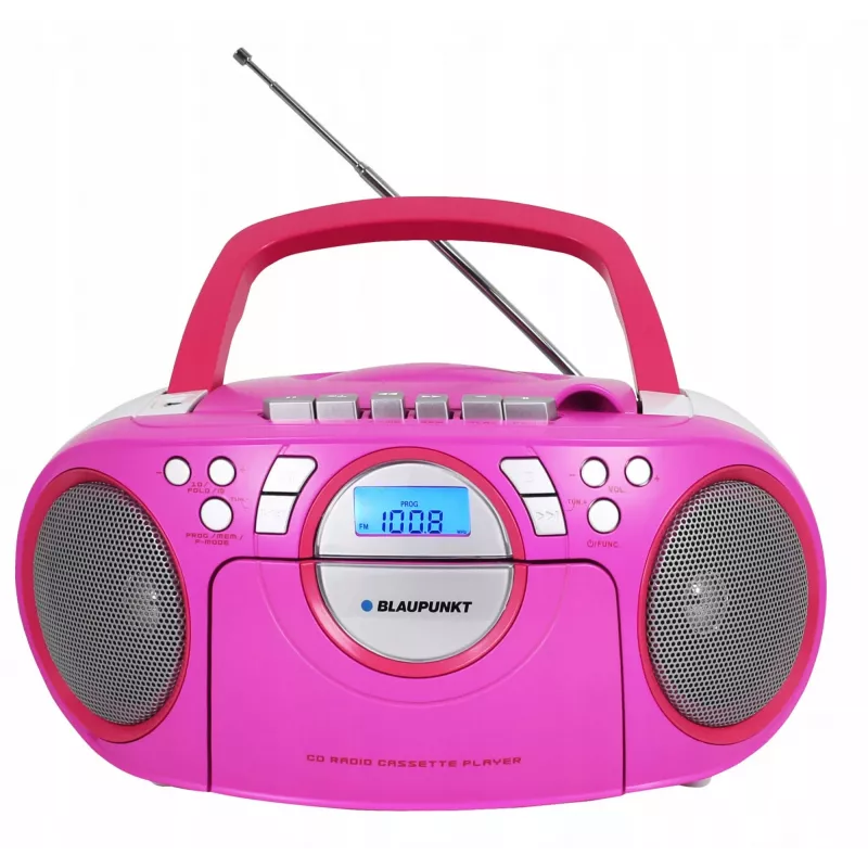 Radio con reproductor de casetes CD/MP3/USB
