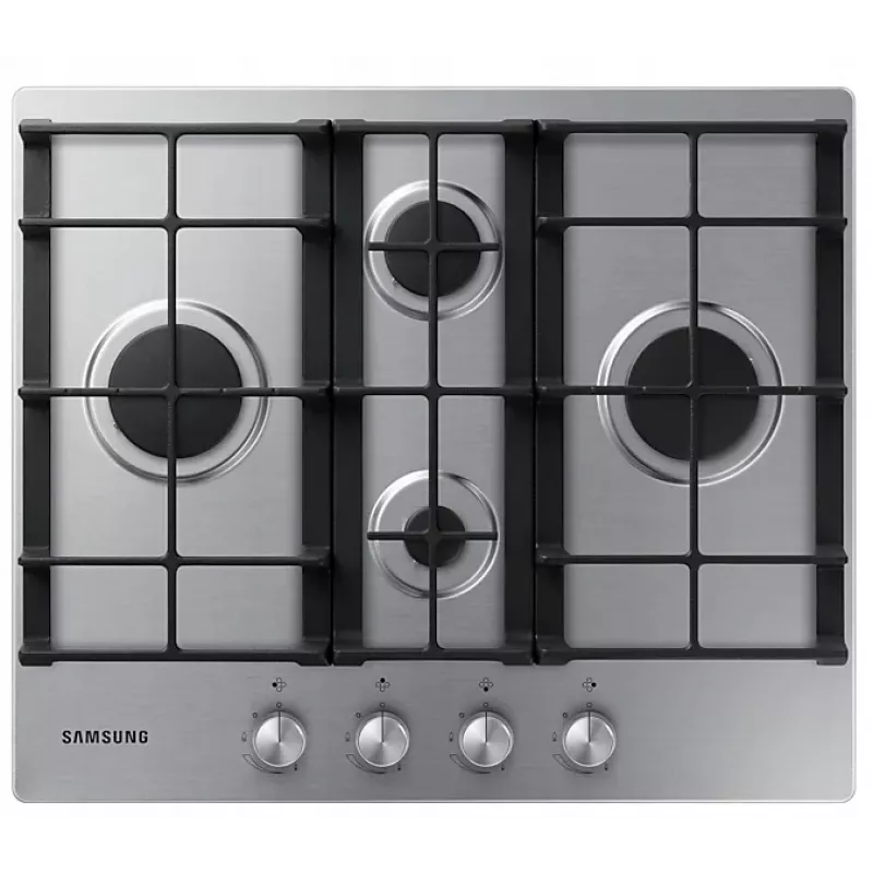 Samsung NA64H3010BS acero inoxidable empotrable 56 cm gas 4 zonas de cocción