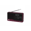 Radio portátil Eltra Asia negra — modelo receptor compacto AM/FM