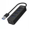 UNITEK uHUB Q4 USB 3.2 Gen 1 (3.1 Gen 1) Type-A 5000 Mbit/s negro