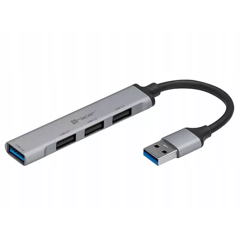 Hub USB Tracer 3.0, H41, 4 puertos