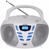 Blaupunkt BB7-WH Minicadena estéreo portátil digital 2,4 W FM gris reproducción MP3