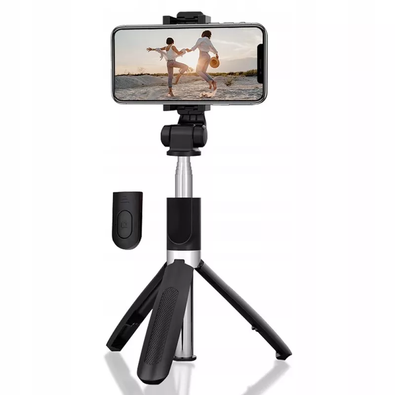 Trípode MEDIA-TECH MT5542 selfie stick 2 en 1 altura ajustable ligero