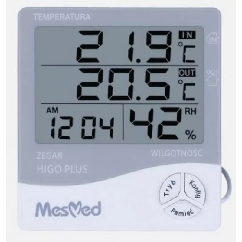 Higrómetro digital Mesmed MM-778 Higo Plus — indicador de temperatura y humedad