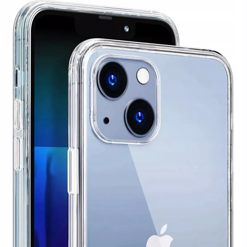 Funda para móvil 3MK Clear Case iPhone 15 diseño transparente