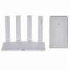 Kit de router Wi‑Fi ZTE MC889 con unidad exterior 5G LTE, Wi‑Fi 6, dual band 2,4/5 GHz, 160 MHz, 5 puertos Gigabit, PoE, uso exterior IP65