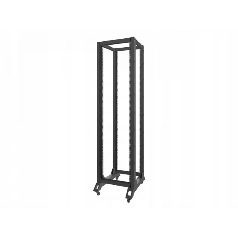 Lanberg OR01-6842-B Rack abierto de 19 pulgadas, 42U, 600x800 mm, negro