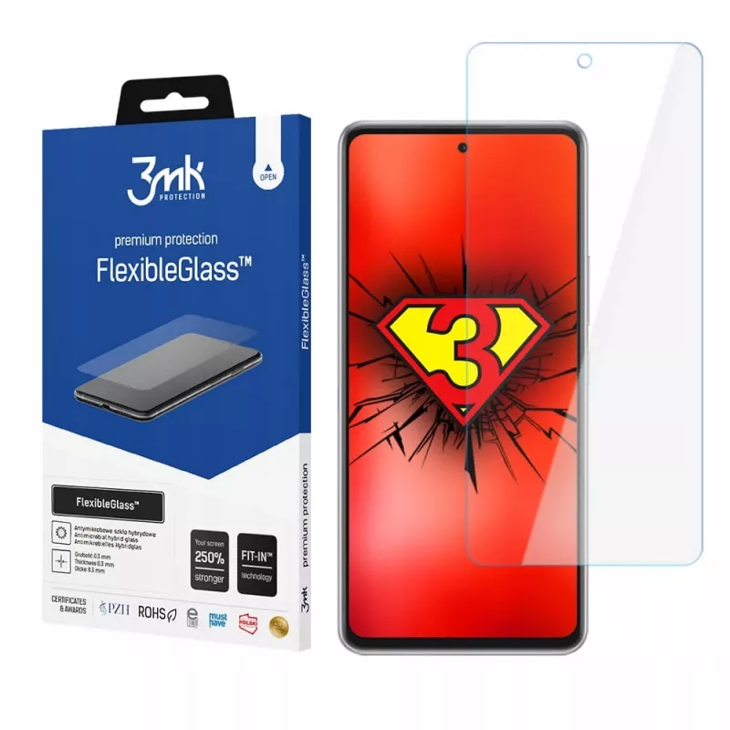Cristal templado híbrido 3mk Flexible Glass 7H Do
