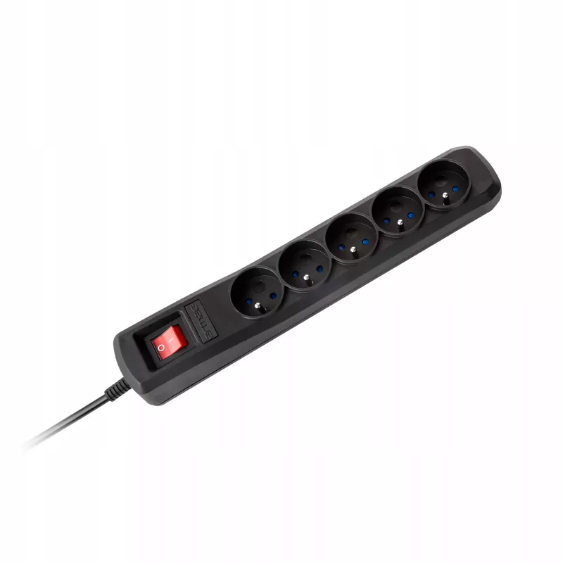 Regleta de enchufes Armac ARC5 Negra 5 tomas AC 250 V 5 m