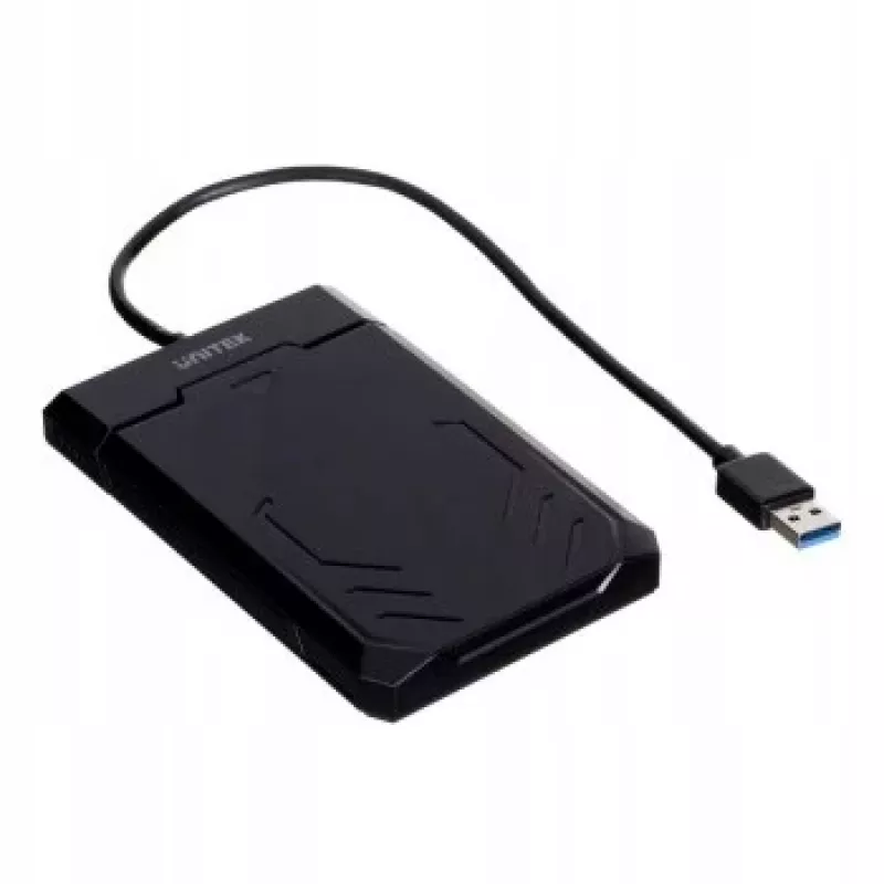 Unitek Y-3036 carcasa externa para HDD/SSD, 2,5″ SATA III 6G, USB 3.0, UASP, negra