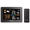 Estación meteorológica BLAUPUNKT WS30BK con sensor exterior inalámbrico, LCD en color, reloj, alarma, barómetro, °C, 1 sensor
