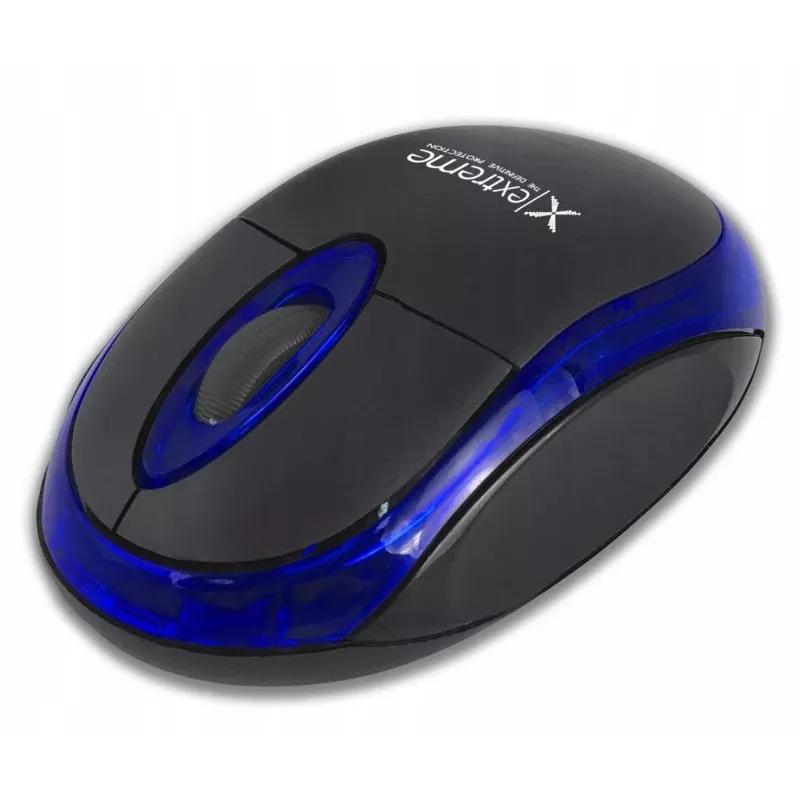 Ratón inalámbrico óptico 3D Bluetooth Cyngus azul