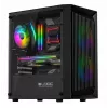 Caja de ordenador Logic Concept Atos AM-ATOS-10-0000000-0002 ATX negra
