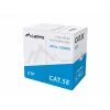 Cable de red LANBERG U/UTP Cat5e LCU5-10CC-0305-BK 305 m, 24 AWG CCA, 5 mm, funda de PVC, negro
