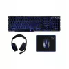 Teclado y ratón Rebeltec SHERMAN Gaming USB QZERTY Inglés Negro