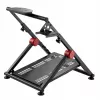 NanoRS RS155 Soporte plegable de acero para volante de gaming con soporte para pedales ajustable antideslizante