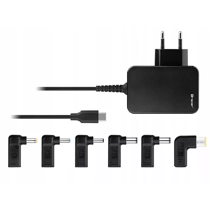 Fuente de alimentación para portátil Prime 65W universal 7en1