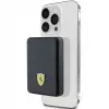 Ferrari Batería de potencia FEPB5MNCAK 15W 5000mAh Negro/Negro Metal Logo MagSafe