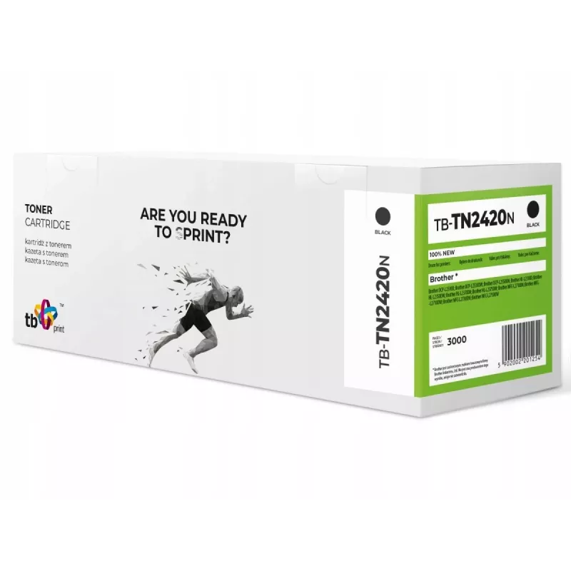 Tóner para Brother TN2420 TB-TN2420N 100% nuevo negro