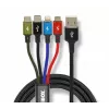 Cable de carga universal 4 en 1 I-BOX USB IKUM4W1