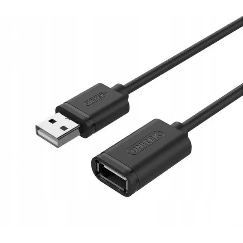 Cable de extensión Unitek Y-C428GBK USB 2.0, Am-af