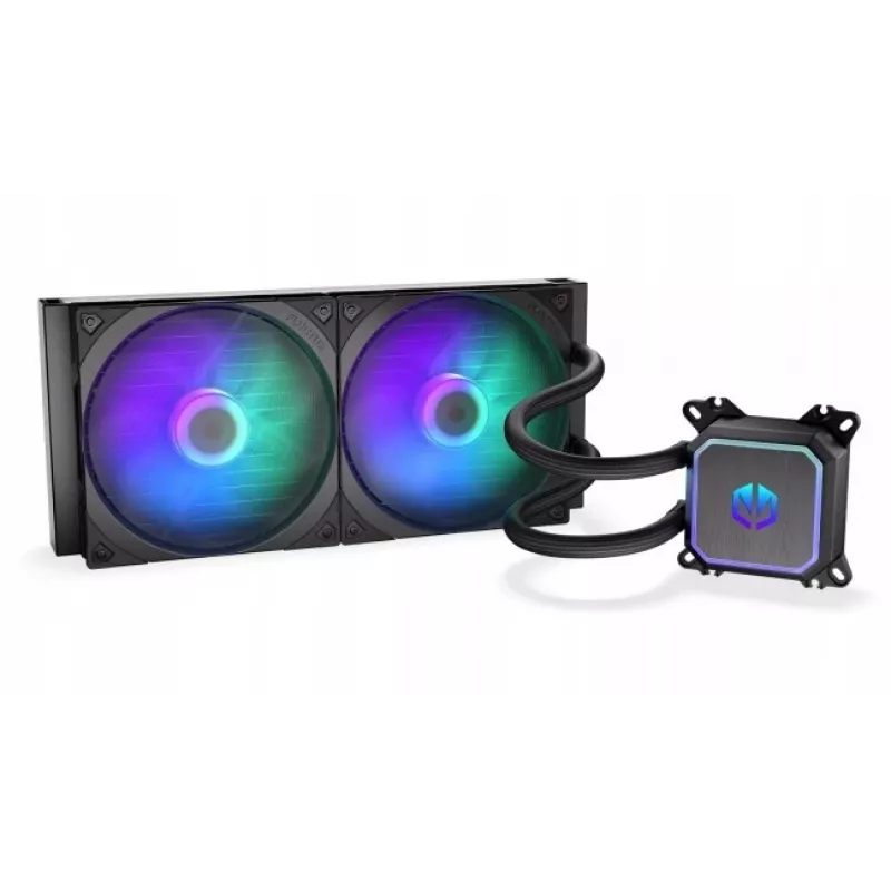 ENDORFY Navis F280 ARGB Caja de PC Refrigeración líquida All-in-One 14 cm Negro 1 ud.