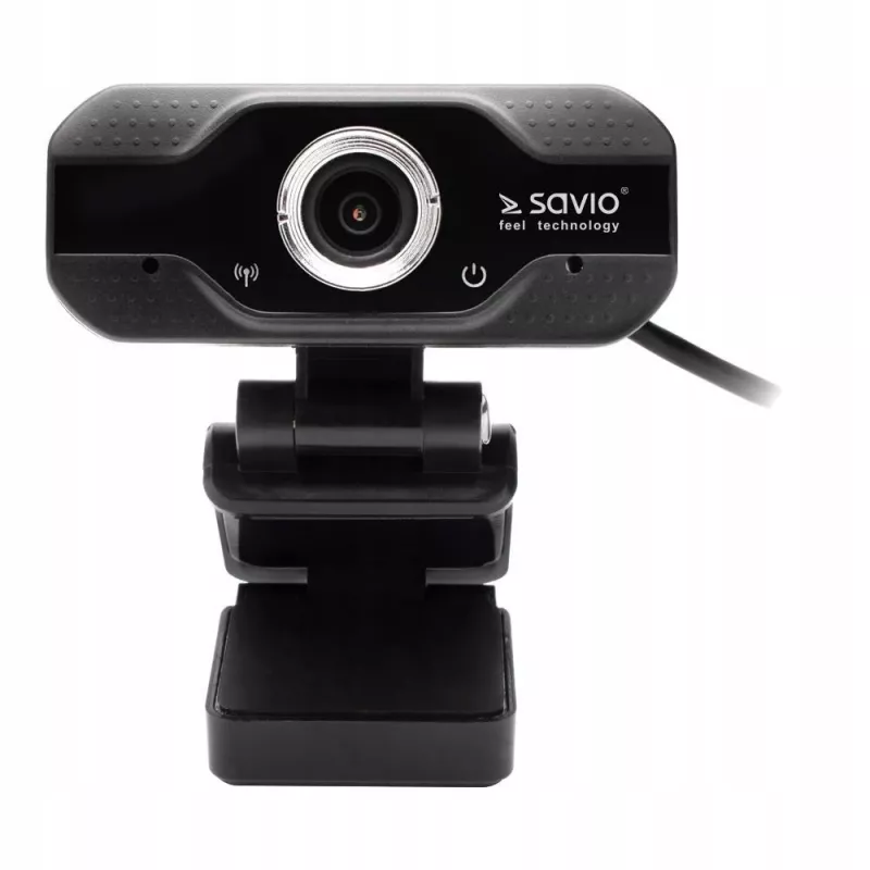 Cámara web Savio USB Full HD con micrófono integrado