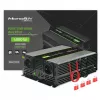 Qoltec Monolith Adaptador/convertidor de corriente para coche 4000 W Negro