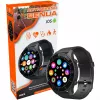 Smartwatch MEDIA-TECH MT870 — pantalla táctil IPS de 1,3 inch (3,3 cm), carcasa de 51 mm, Bluetooth, negro