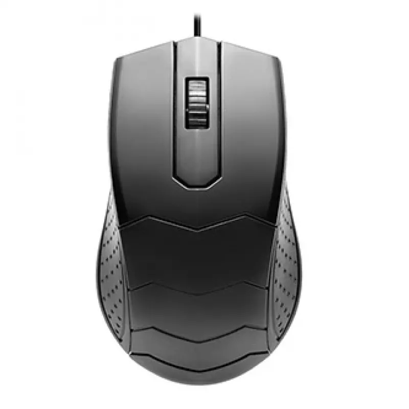 Defender HIT MB-530 ratón óptico con cable, 1000 DPI, negro