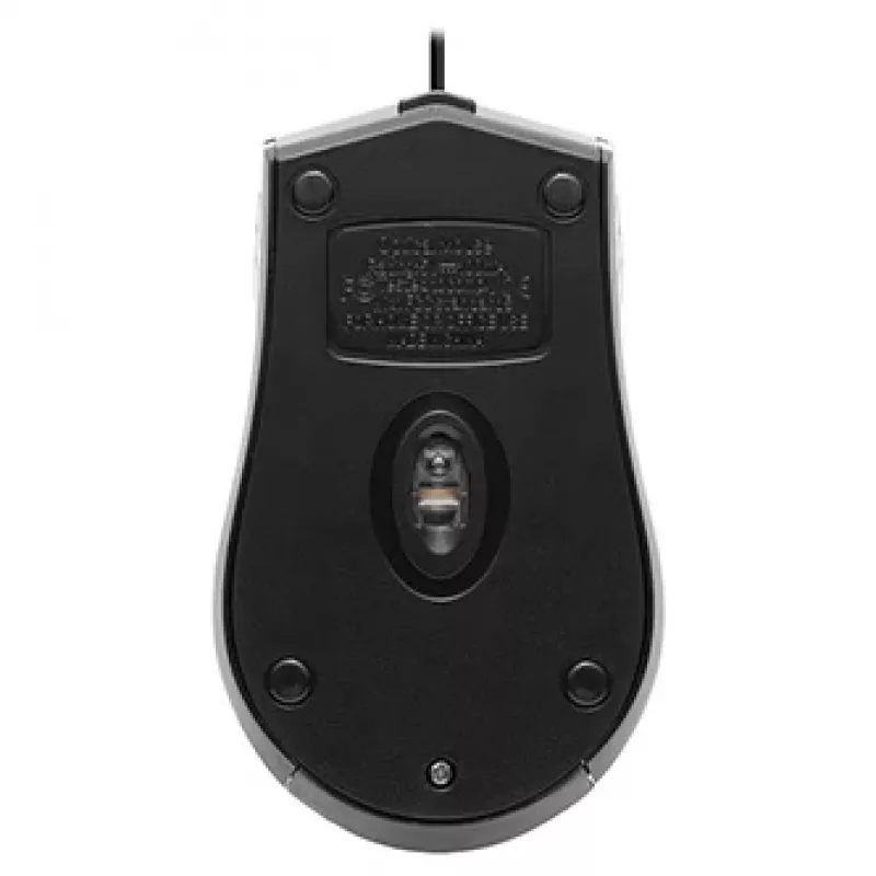 Defender HIT MB-530 ratón óptico con cable, 1000 DPI, negro