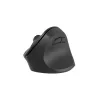 Ratón óptico inalámbrico NATEC CRAKE 2 — Bluetooth 5.2, 2400 DPI, 6 botones, diestro, negro